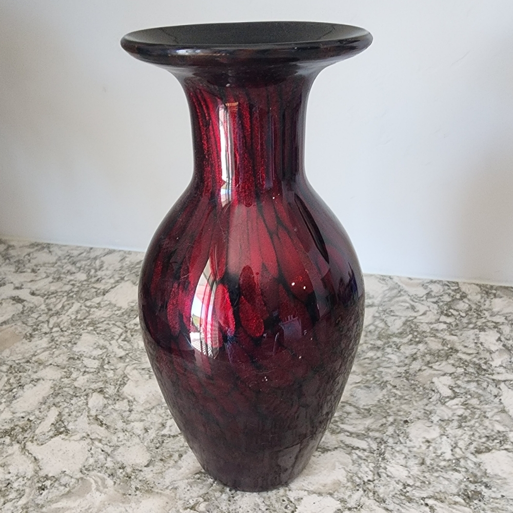 Red Favrile Vase